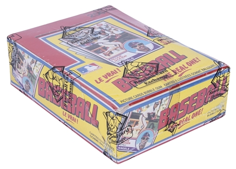 1983 O-Pee-Chee Baseball Wax Box (36 Packs) - BBCE Certified